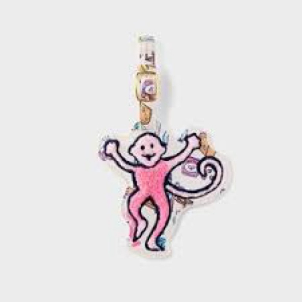 Roller Rabbit Target Monkey Road Trip Luggage Tag NWT! LIMITED EDITION.